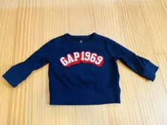 GAP1969アーチロゴスウェットシャツ（ユニセックス）　紺　ネイビー