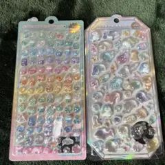 新品未使用正規品　ボンボンドロップシール　ミニめろめろボンボン　水族館　くじら