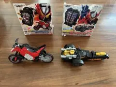 バイク付き3体セット 仮面ライダー キカイダー 赤レンジャー - メルカリ