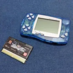 ワンダースワン 本体 クリアブルー ゲームカートリッジ付き　SW-001