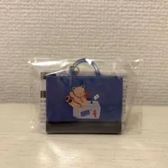 familiarのカプセルトイ ミニチュアデニムバッグチャーム
