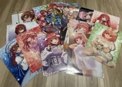 14枚セット　A4クリアファイル　五等分の花嫁