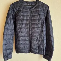 ユニクロ ウルトラライトダウン コンパクト ジャケット M ネイビー レディース
