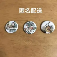 不思議の国のアリス　ジョン・テニエル　ミニ缶バッジ　3種セット
