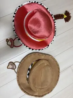 【トイ・ストーリー】ウッディ＆ジェシー ファンキャップ 2個セットのサムネイル