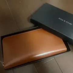 Alice & Elmer ブラウン 長財布