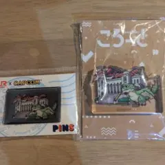 ころっと アクリルフィギュア＆ピンズセット カプ旅 豊橋 アイルー