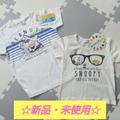 ☆新品・未使用☆SNOOPY スヌーピー Tシャツ 110cm Peanutのサムネイル