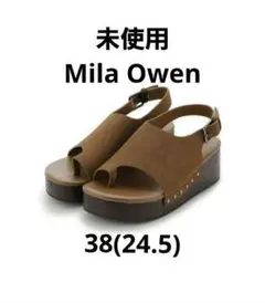 未使用 Mila Owen ミラオーウェン トングサンダル 38 24.5のサムネイル
