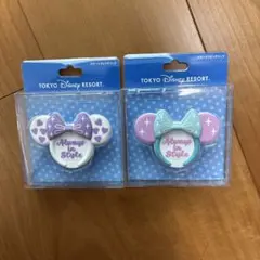 東京ディズニーリゾート スマートフォン用クリップ 2個セット