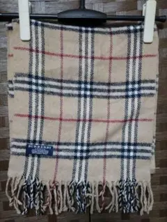 BURBERRY・カシミアマフラー　ライトキャメル