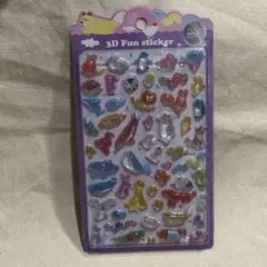 アニマル 動物 3d シール ボンボンドロップシール