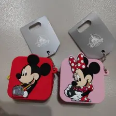 新品☆ディズニー ミッキー ミニー コインケース☆２個セット