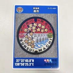 マンホールカード 新潟県 燕市 分水良寛史料館