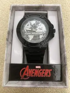 STARK INDUSTRIES アベンジャーズ 時計 ブラック