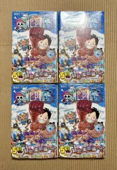 初版/シュリンク付き】 ONE PIECE 106巻 4冊 未開封 - メルカリ