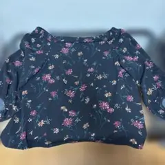 HADSON 花柄 五分袖シャツ Lサイズ