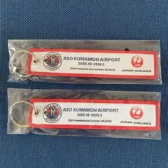 JAL 阿蘇くまもと空港 フライトタグ キーホルダー 3種セット - メルカリ