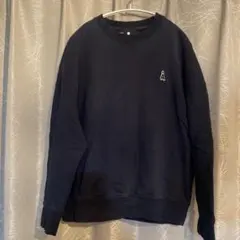 ÅLAND クルーネック スウェット ネイビー M