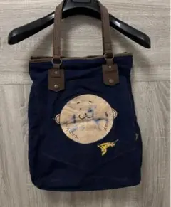 希少　20471120 ヒョーマ君プリントBAG ナップサック 希少 20471120 ヒョーマ君プリントコットンBAG ナップサック