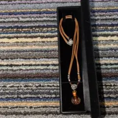 新品個性的デザインレザー ペンダント ネックレス ビーズ付きセール中明後日終了