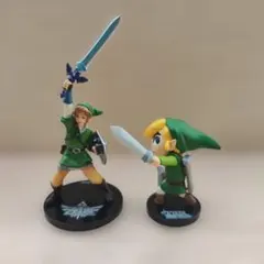 【訳あり】UDF ゼルダの伝説 リンク フィギュア 2体セットのサムネイル