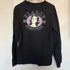 XLARGE エクストララージ ロンＴ ブラックのサムネイル