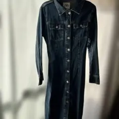 ZARAデニムワンピース