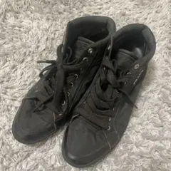 【汚れひび割れ有】PRADA ブラック スニーカー