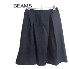 BEAMS ひざ丈スカート ラメ オフィスカジュアル デートのサムネイル