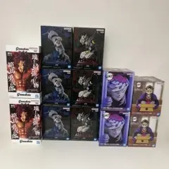 大人気マンガアニメキャラ　刃牙　ガチアクタ　鬼滅の刃　フィギュアまとめ売り