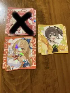ホロライブ スタンダード 2D ビジュアル ランダムステッカー ２枚