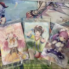 ホロライブウエハース　ねぎゅー 桃鈴ねね、大空スバル、湊あくあ