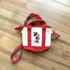 【ミニーちゃんパスケース】チケットホルダー　トートバッグ風