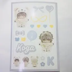 あんスタ いつぬい プリントシール ステッカー L版 大神晃牙 晃牙