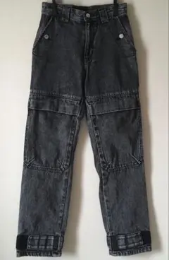 x-girl デニム カーゴパンツ ブラック