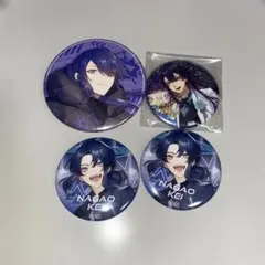 にじさんじ 長尾景 缶バッジ4点まとめ売り