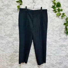 シロセット ダークグレー スラックス アジャスター付き　ビジネス　【Ｆ】