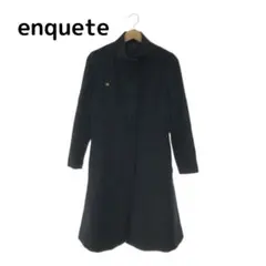 enquete アンケート アウター ロングコート長袖 9 キュプラ フォックス