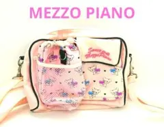 MEZZO PIANO ショルダーバッグ ペットボトルホルダー ピンク くまのサムネイル