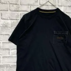 USA製90sヴィンテージTシャツ！シングルステッチ　ブラック半袖古着M16