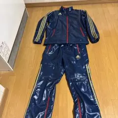 adidas Professional ジャケット・パンツセット ネイビー　Ｌ