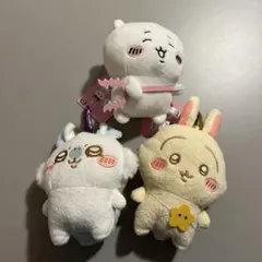 がま口ポーチ　うさぎ　モモンガ