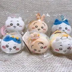 【新品】ちいかわ　ハチさん　ハチワレ　うさぎ　もちっと　マスコット６点