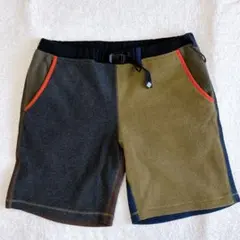 Columbia フリース　ショートパンツ トレッキング マルチカラー