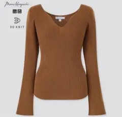 ユニクロ マメクロゴウチ 3Dリブセーター（長袖）