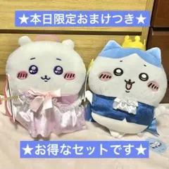【超お得‼️】てんしなBIGぬいぐるみ 誕生日なハチワレBIGぬいぐるみ セット