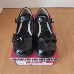 ブラック フォーマルシューズ 21.0cm　（中敷きあり20.5cm）　子供