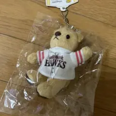 ソフトバンクホークス♡ユニフォームベアキーチェーン