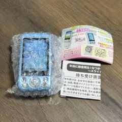 本当に録音再生！なつかしのガラケーマスコット〜スライドType ライトブルー